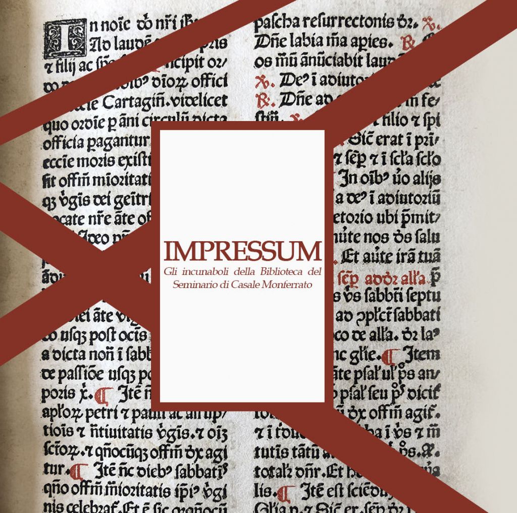 Seminario: i preziosi incunaboli